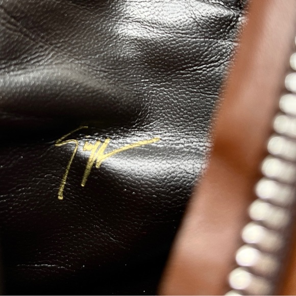 GIUSEPPE ZANOTTI Gray Canvas Ankle Boots Side Zip Size 41 - Picture 12 of 14